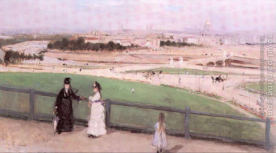 Berthe Morisot : View of Paris from the Trocadero